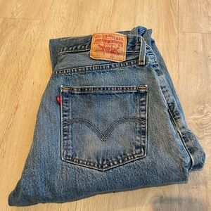EUC Vintage Levi’s Red Tab 90s Rare Made in Mexico 501 36 x 32